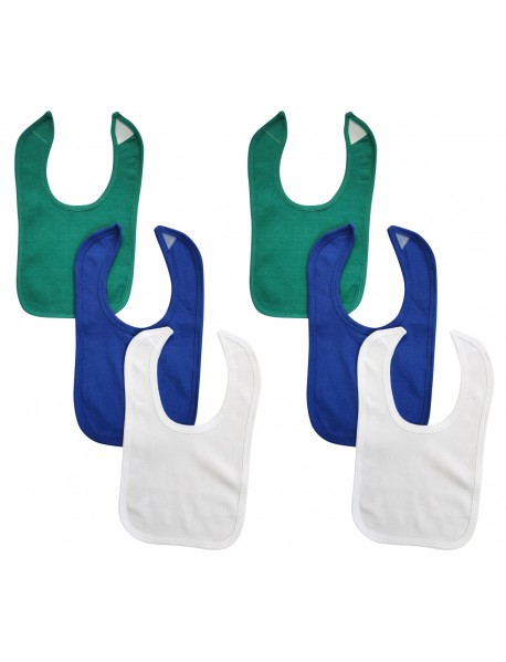 6 Baby Bibs