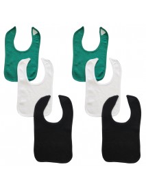 6 Baby Bibs