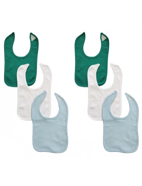 6 Baby Bibs