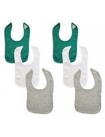 6 Baby Bibs