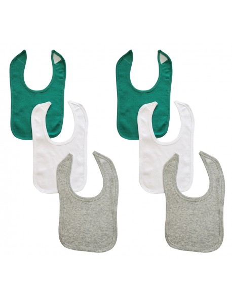 6 Baby Bibs