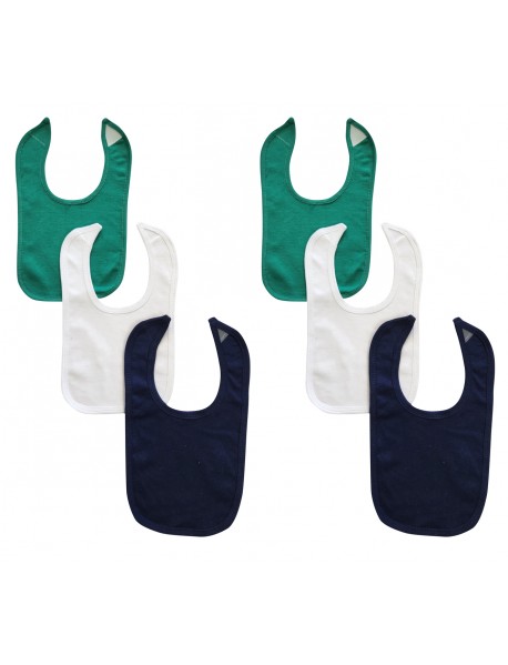 6 Baby Bibs