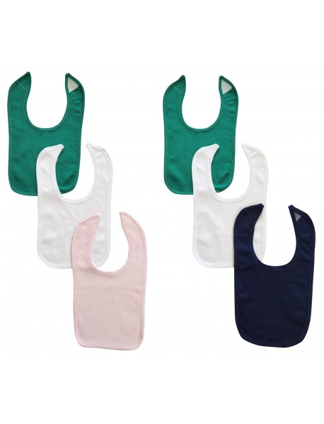 6 Baby Bibs