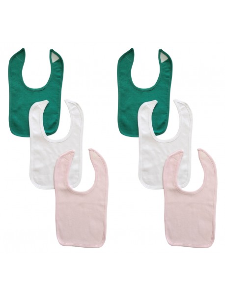 6 Baby Bibs