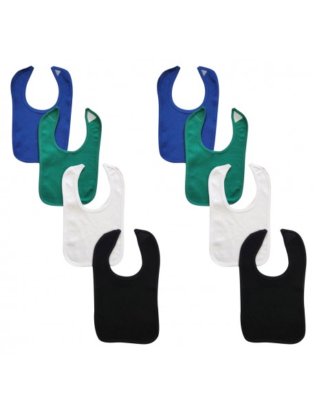 8 Baby Bibs