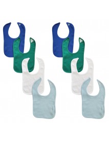 8 Baby Bibs