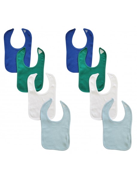 8 Baby Bibs