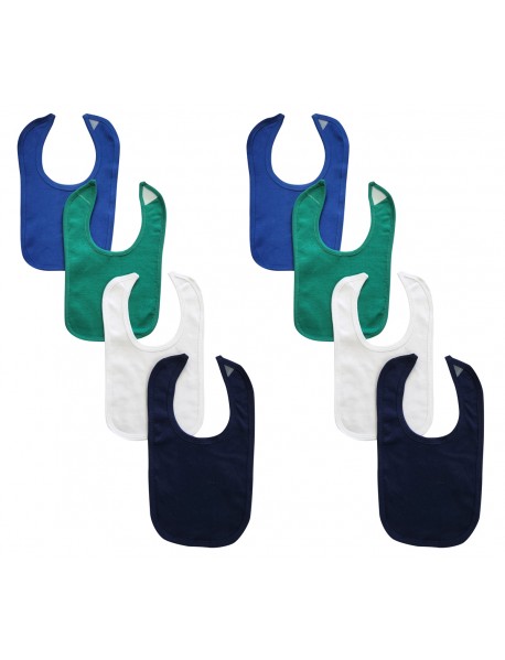 8 Baby Bibs