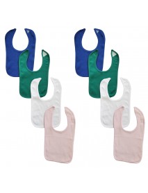 8 Baby Bibs