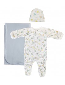 Boy Newborn Baby 3 Pc Layette Sets