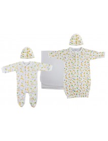 Unisex Newborn Baby 5 Pc Layette Sets