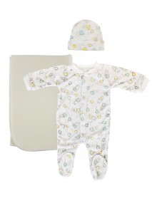 Unisex Newborn Baby 3 Pc Layette Sets