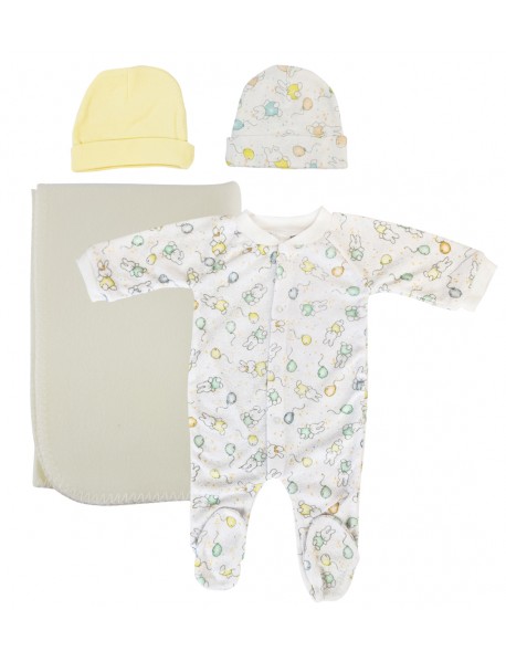 Unisex Newborn Baby 5 Pc Layette Sets