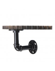 25cm Dia Wooden Retro Vintage Display Storage Bookshelf Wall Shelves Shelf Bracket