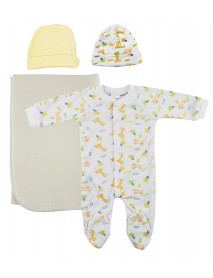 Unisex Newborn Baby 5 Pc Layette Sets