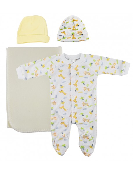 Unisex Newborn Baby 5 Pc Layette Sets