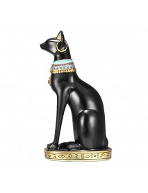 12'' Cat Figurine Egyptian Ancient Bastet Vintage Goddess Statue Home Decorations