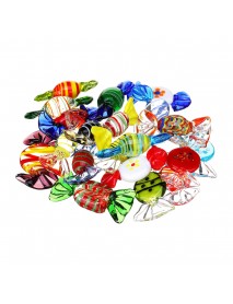 20Pcs/Set Vintage Glass Sweets Wedding Party Candy Christmas Decorations Gift