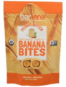 Barnana Banana Bites, Peanut Butter (12x3.5 OZ)