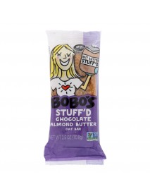 BOBOS STFDBR CHOC ALMBTR ( 12 X 2.5 OZ   )
