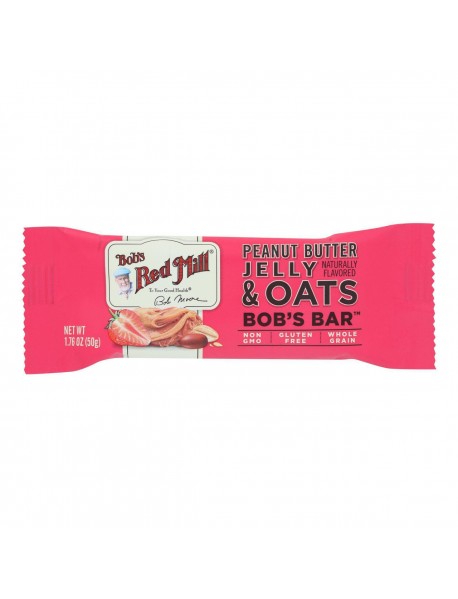 BOBS PNUT BTR JELLY OATS ( 12 X 1.76 OZ   )