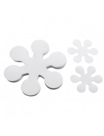 8Pcs Snowflake Shape Anti Skid Waterproof Bath Tub Treads Bathroom Stickers Decorations