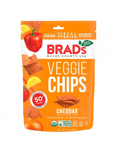 OG2 BRADS VEGI CHIP CHED ( 12 X 3 OZ   )