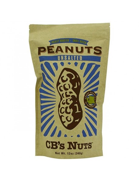 CB's Jumbo Peanuts Unsalted  (12x12 OZ)