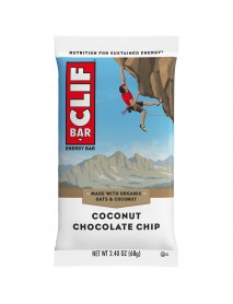 Clif Bar Organic Coconut Chocolate Chip Bar (12x2.4 Oz)