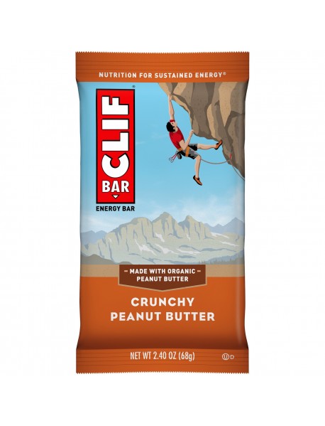 Clif Bar Crunch Peanut Butter Clif Bar Bar (12x2.4 Oz)