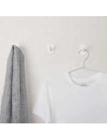 3PCS 8H Adhesive Multi-function Hooks / wall Mop Strong Hook Holder