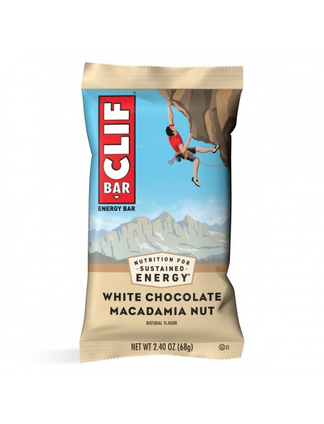 Clif Bar Org White Choc Macadamia Clif Bar Bar (12x2.4 Oz)