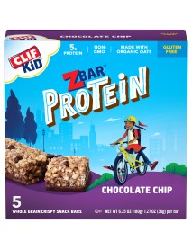 Clif Kid Zbar Protein Chocolate Chip (6x5 PACK)