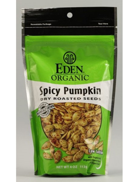Eden Foods Spicy Pumpkins Seeds (15x4 Oz)