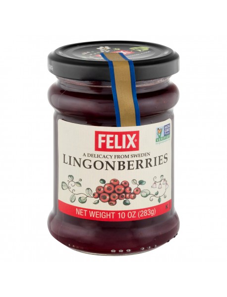 Felix Wild Lingonberry Jam (8x10Oz)