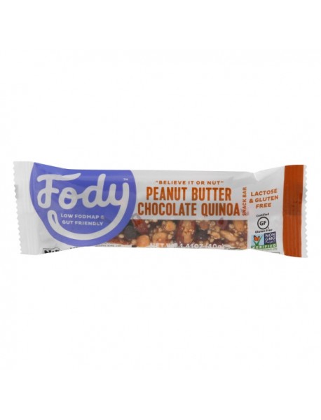 FODY PBTR CHOC QUINOA BR ( 12 X 1.41 OZ   )