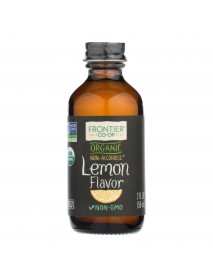 Frontier Herb Organic Lemon Flavor A/F (1x2 Oz)