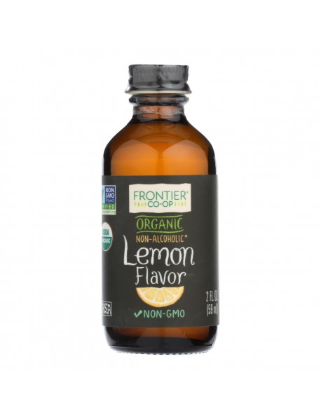 Frontier Herb Organic Lemon Flavor A/F (1x2 Oz)