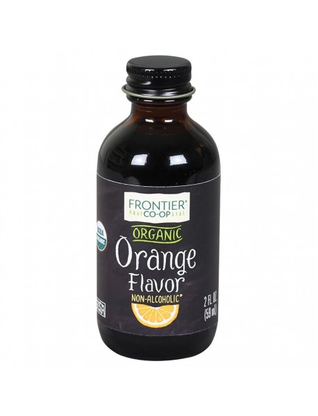 Frontier Herb Organic Orange Flavor A/F (1x2 Oz)