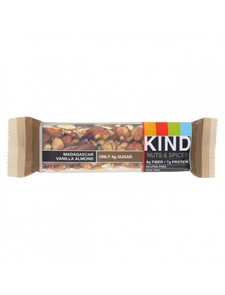 Kind Madagascar Van Almond (12x1.4OZ )