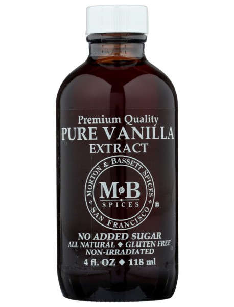 Morton & Bassett Pure Vanilla Extract (3x4Oz)