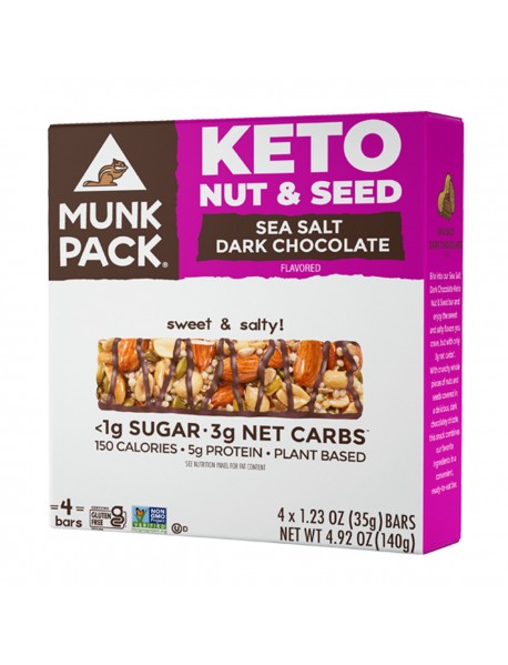 MUNK KETO SSALT DK CHOC ( 6 X 4 PACK )