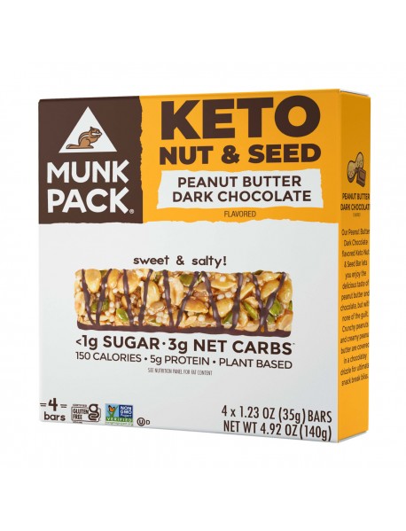 MUNK KETO PBTR DK CHOC ( 6 X 4 PACK )