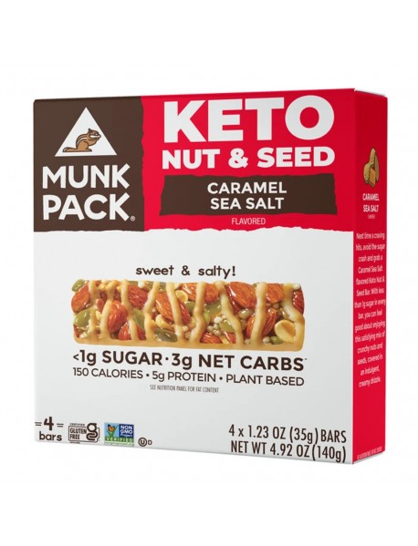 MUNK KETO CARAMEL SSALT ( 6 X 4 PACK )