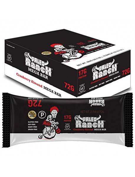 P.R. MEGA CRAN/ALM BAR ( 12 X 2.54 OZ   )