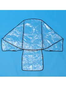 Clear Stroller Rain Cover Weather Pram Baby Infant Double Pushchair Wind Shield Raincoat
