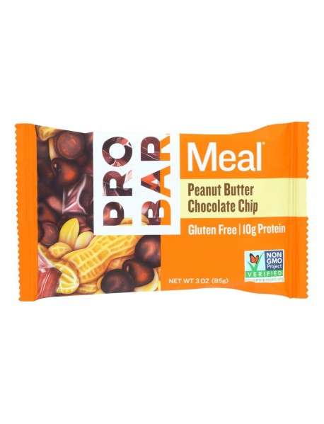 Probar Organic Peanut Butter Chocolate Chip Bar (12x3 Oz)