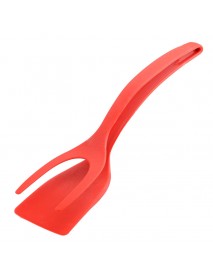 BBQ Tong Non-Stick Fried Egg Turners Silicone Cooking Turner Kitchen Utensils Bread Tongs