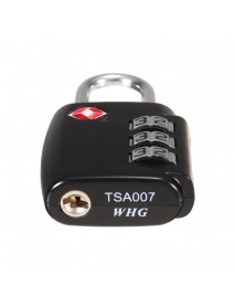 KCASA LK-30 3 Digit TSA Combination Lock Travel Security Approved Luggage Padlock Luggage Lock