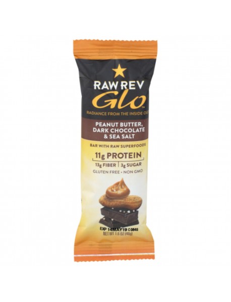 Raw Revolution Peanut Butter, Dark Chocolate And Sea Salt (12X1.6 OZ)